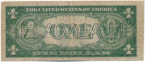 Amerikai Egyesült Államok / Hawaii 1935-1945 (1935A) 1$ "Silver Certificate" kisméretű, ba...