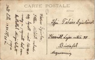 1930 Lille, Cafe Trianon Armand Flourez, motorbicycle. photo (EK)