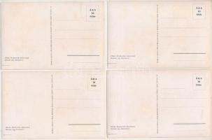 A m. kir. Madártani Intézet kliséi. Hazai Madaraink képsorozat - 32 db régi használatlan képeslap / ...