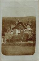 1918 Trencsénteplic, Trencianske Teplice; Göpfert villa / villa. photo (EK)