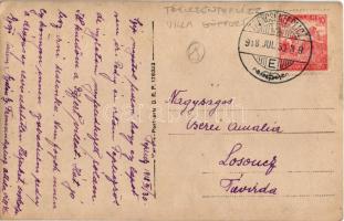 1918 Trencsénteplic, Trencianske Teplice; Göpfert villa / villa. photo (EK)