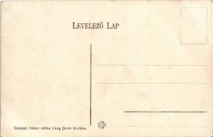 Hévíz, férfi tükör fürdő. Czompó Gábor utóda Láng János kiadása (EB)