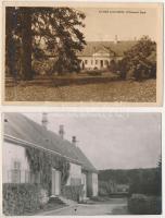 Gímes, Ghymes, Dymes, Jelenec; Forgách kastély / castle - 2 db régi képeslap, az egyik fotó / 2 pre-1945 postcards, one photo