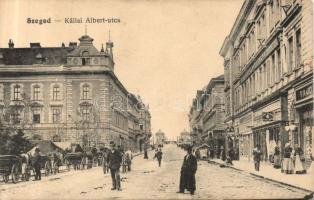 Szeged Kállai Albert utca a Grósz testvérek üzletével