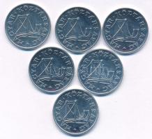 1996. 50f Al (6x) forgalmi sorból, közte 2x PP sorból T:UNC
Adamo F5.3