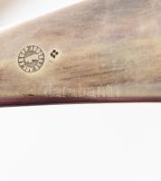 Óriási 12 személyes Berndorf alpakka evőeszköz készlet. Jelzett, komplett, három szintes, eredeti fa...