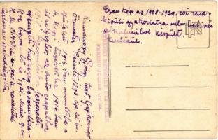 1938-39 Debrecen, Kamanczy György a Magyar Kir. Honvédség tart. gépkocsizó őrmestere kitüntetések sz...