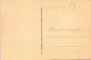 1934 Tura, Római katolikus templom, Községháza, Takarékpénztár, Kovács üzlete