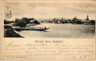 1903 Szentendre, Duna-part. Divald Károly 234. sz. (fl)