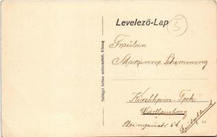 Reformátuskovácsháza (Mezőkovácsháza), M. kir. állami iskola és óvoda. Szilágyi Arthur műterméből (f...