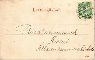 1912 Dunaföldvár, Kossuth Lajos utca, piac, Schwendtner Ferenc üzlete és saját kiadása (EK)