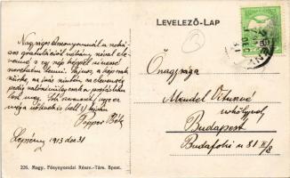 1913 Lepsény, Református templom (fl)