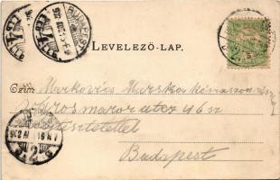 1902 Budapest XII. Svábhegy, Templom tér (EK)