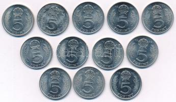 1971-1982. 5Ft Ni "Kossuth" (12xklf) T:UNC-AU
Adamo F8.3