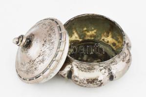 Ezüst (Ag) bonbonier, "BSZKRTSE 1936" felirattal, jelzett, 83g