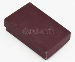 Kis doboznyi szecessziós bronz nyomódúc forma