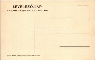 Subavásár. Kiadja Kner Izidor / Hungarian folklore art postcard. s: Garay