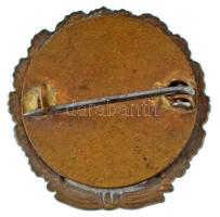 ~1930. "MOVE (Magyar Országos Véderő Egylet) - Becsülettel a hazáért" zománcozott bronz je...