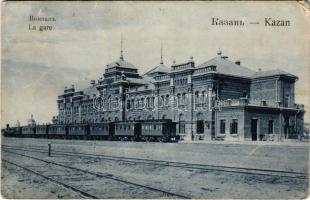 1906 Kazan-Passazhirskaya, La gare / railway station, train (EB)