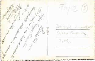 1943 Fajsz, második világháborús lengyel menekülttábor, gyerekek az 1943. május 3-án tartott nemzeti...