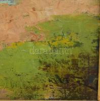 Ott Zoltán (1881-?): Nagymosás a Balaton partján. Olaj, vászon. Jelezve jobbra lent. 50x70 cm. Dekor...