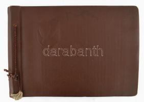 cca 1950 Łódź, Lengyelország, városképek, gyárbelsők, fotók albumba ragasztva, feliratozva, 34 db, v...