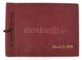1939 Zlín, városképek, kereskedelmi és egyéb iskolák, nemzetek felvonulása, tornaünnepély, stb. rész...
