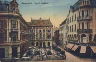 Nagyvárad Café Royal with the Rimanócz spa, Duna Insurance co., dentist and the shop of Koch Emb. (EK)