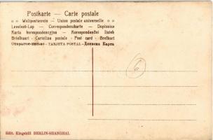 Mikado V. Edit. Kingshill Berlin-Shanghai. Asian style Art Nouveau litho s: Raphael Kirchner (r)