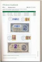 Adamovszky István: Bankjegyek alkalmi felülbélyegzései. Budapest, 2009. Újszerű állapotban