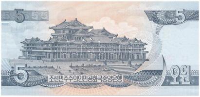 Észak-Korea 1998. 5W T:UNC
North Korea 1998. 5 Won C:UNC
Krause P#40b