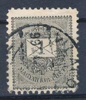 1898 1kr bélyeg 11 1/2 fogazással, szép vízjellel (6.000)