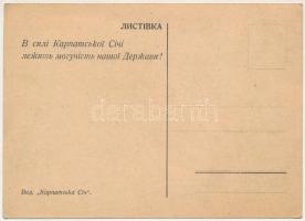 1939 The power of our state lies in the strength of Carpathian Sich! Quote of feminist activist Lesy...