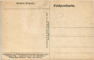 Volodymyr-Volynskyi, Wladimir Wolynsky; WWI general view. Verlag der k.u.k. Feldbuchhandlungen des 4...