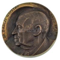 Ács József (1931-) 1992. "Bárczi Gusztáv Emlékérem" kétoldalas bronz emlékérem eredeti dís...