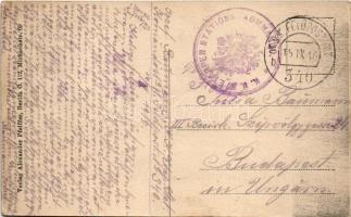 1916 Kovel, Kowel; Judenmarkt. Verlag Alexander Pfeiffer / Jewish market street (EK) + "K.u.k. ...