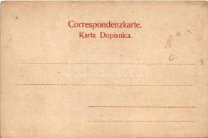 Sarajevo, Israel. Tempel, K.u.k. Corpscommando / synagogue, Austro-Hungarian military headquarters (...