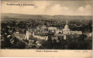 Chortkiv, Csortkiv, Czortków; Zamek z Wygnanka dolna / castle (EK)