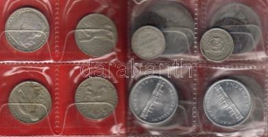 Érdekes hagyaték-tétel 3 berakóban: 127 db régebbi pénz, 1738-1948 benne 24 db ezüst sok jobbal, min...