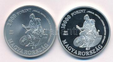 2017. 2000Ft Cu-Ni "Arany János születésének 200. évfordulója" kapszulában + 2017. 10.000F...
