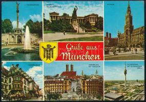 1976 A Magyar ökölvívó válogatott tagjainak aláírása NSZK-ból hazaküldött képeslapon Németh Rezső, H...