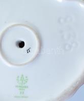 Hollóházi tükrös nő. Jelzett, minimális lepattanással, m: 28 cm