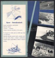 cca 1930 Crikvenica, képes magyar ny. turisztikai prospektus,/ travel brochure