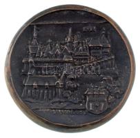 Madarassy Walter (1909-1994) DN "Budapesti Történeti Múzeum" bronz emlékérem (~85mm) T:XF ...