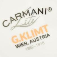 Gustav Klimt: Az élet fája című művének reprodukciójával díszített bögre, dobozában