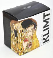 Gustav Klimt: Az élet fája című művének reprodukciójával díszített bögre, dobozában