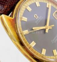 Omega Seamaster Cosmic automatic automata férfi karóra, 1968. cal 565 35x39 mm aranyozott acél tokka...