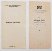 1951 Márffy Ödön (1878-1959) festőművész 4 db autográf aláírása látogatási igazolványon