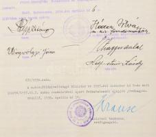 1938 Budakeszi kőbánya bérleti szerződése