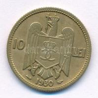 Románia 1930. 10L "II. Károly" T:XF kis ph
Romania 1930. 10 Lei "Carol II" C:XF...